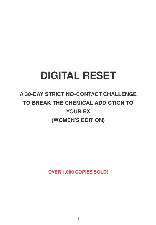 Digital Reset 30 Day No Contact Challenge